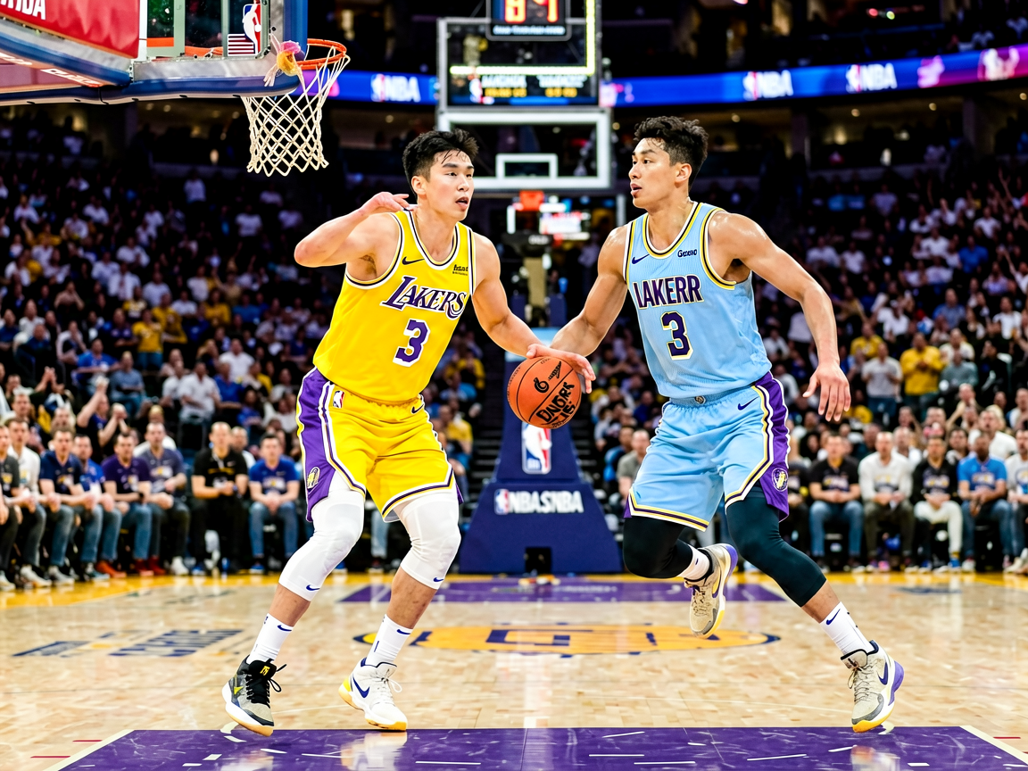 NBA常规赛精彩对抗瞬间